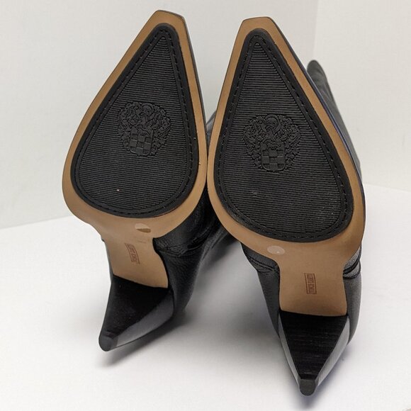 Vince Camuto Nally Knee High Boots, Black Leather, Women's 8 - Picture 6 of 7